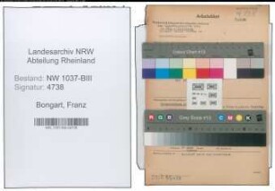 Entnazifizierung Franz Bongart , geb. 02.05.1904 (Postschaffner)