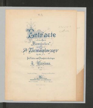 Entr'acte aus dem Ballet "Dornröschen" : op. 66, no. 18