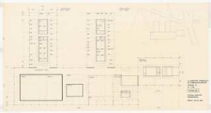 Physikalische Institute der Universität Köln: Grundriss EG und Lageplan, 1:200