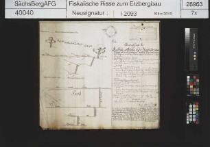 Gelobt Land Fundgrube hinter Erbisdorf, Abteufen eines neuen Tageschachtes