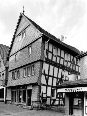 Fachwerkhaus; Alsfeld, Obergasse 25