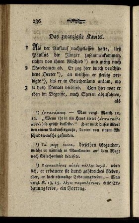 Das zwanzigste Kapitel.