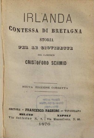 Racconti : Ad uso delle scuole e dei collegi sì maschili ?? famminiti del regno d Italia, 8