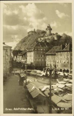 Graz. Adolf Hitler-Platz.
