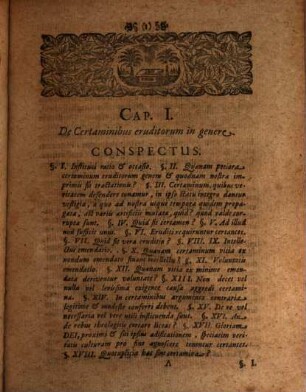 De Certaminibvs Eruditorum Rite Instituendis Dissertatio