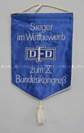 Wimpel des Demokratischen Frauenbundes Deutschlands