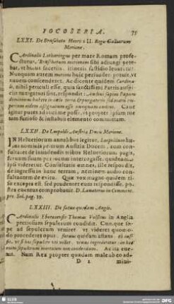 LXXII. De Leopoldi Austriae Ducis Morione