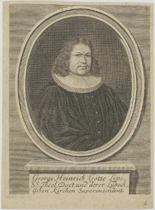 Bildnis des George Heinrich Götze