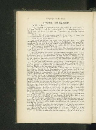 Landgerichts- und Bezirksärzte.