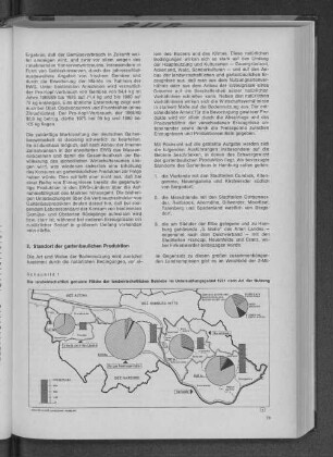Schaubild 1: Die landwirtschaftlich genutzte Fläche der landwirtschaftlichen Betriebe im Untersuchungsgebiet 1971 nach Art der Nutzung