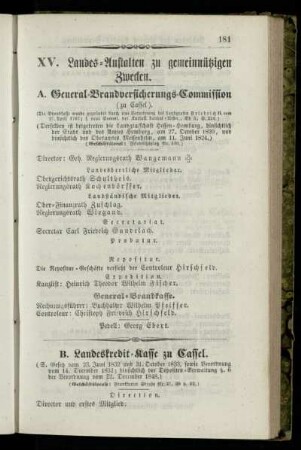 Landes-Anstalten zu gemeinnützigen Zwecken