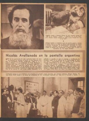 Nicolás Avellaneda en la pantalla argentina