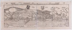 Heidelberg, Stadt und Schloss von Norden (Panorama)