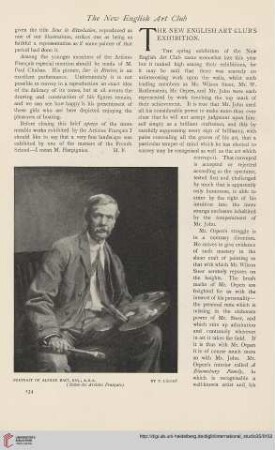 35.1908 = Nr. 138: The new English Art Club's exhibition