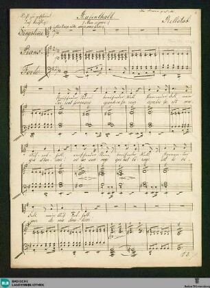 Aufenthalt - Don Mus.Ms. 2564 : V, pf; e