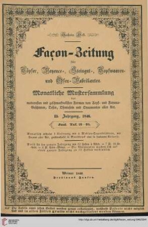 Sechstes Heft (Juni 1846)