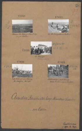 Erste Rast nach dem Rückzug bei Josefowo