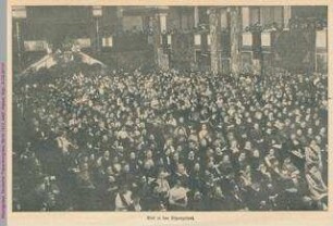 Teilnehmerinnen im Sitzungssaal, Deutscher Frauenkongress, Berlin 1912