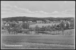 Grillenburg. Blick auf Grillenburg