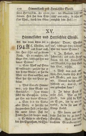 XV. Himmelfahrt und Herrlichkeit Christi. - XVI. Geist Gottes.