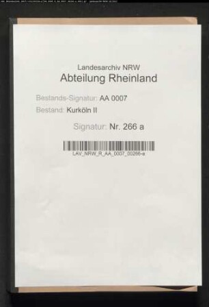 Abschrift dieses Inventars, erhalten die Blätter 109-200, 237-272