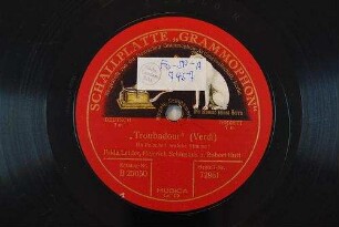 "Troubadour" : Ha Falsche! welche Stimme! / (Verdi)