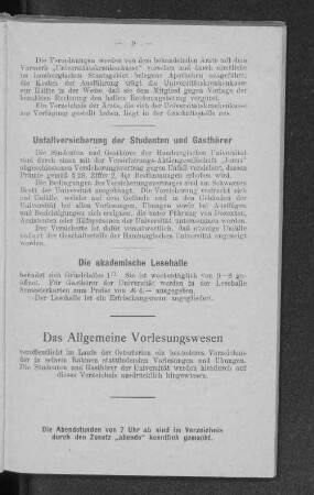 Die akademische Lesehalle