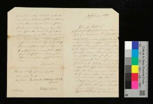 Brief von Poock an die theuersten Eltern