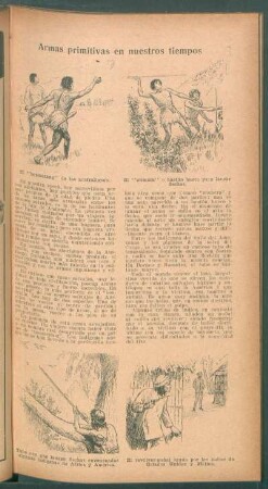 Armas primitivas en nuestros tiempos