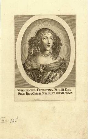 Kurfürstin Wilhelmine Ernestine von der Pfalz