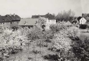 Leipzig-Schönau, Stadtteilansicht vom Wohnhaus des Schneiders Tennhardt