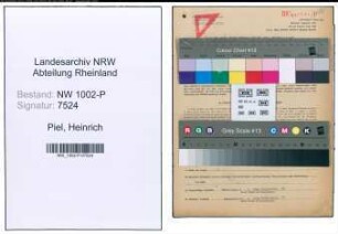 Entnazifizierung Heinrich Piel , geb. 05.06.1900 (Polizeibeamter)