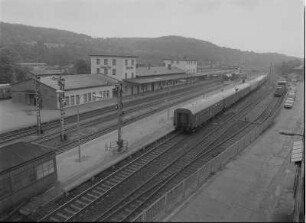 Aue Bahnhof, Empfangsgebäude