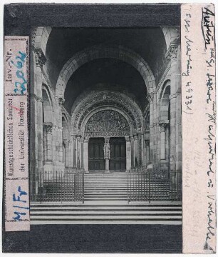 Autun: Kathedrale Saint-Lazare, Vorhalle