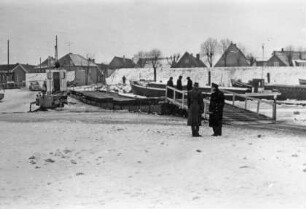 Eisbildung auf der Stör