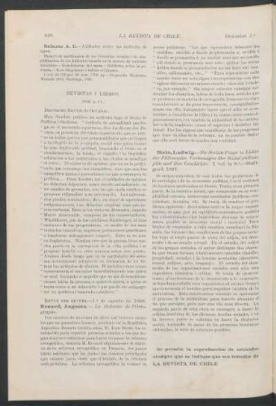 Revistas y libros