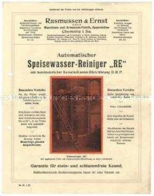 Speisewasser-Reiniger