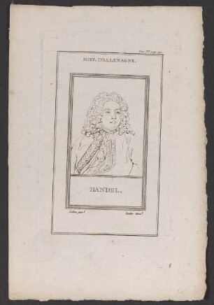 Porträt Georg Friedrich Händel