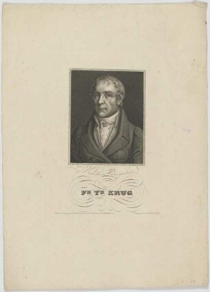 Bildnis des Fr. Tr. Krug
