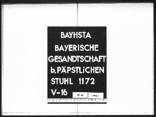 Briefwechsel des Gesandten Monsieur Courtin, kurfürstlichen Geheimsekretär in Mannheim