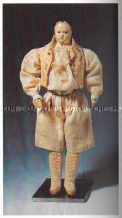 Papiermaché-Puppe, Mann