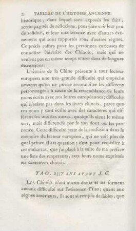 Yao, 2357 ans avant J.C.