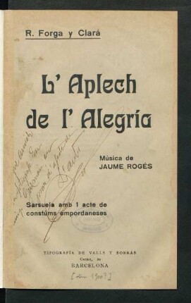 [Dedicatoria escrita a mano]