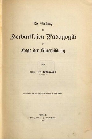 Beiträge zur Lehrerbildung und Lehrerfortbildung. 1