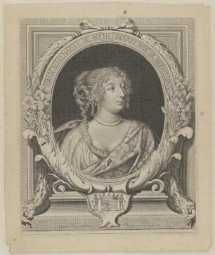 Bildnis der Francoise Athenaiste de Rochechovart de Montespan