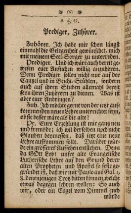 6-109, Prediger, Zuhörer.