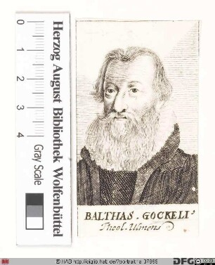 Bildnis Balthasar Gockel(ius)