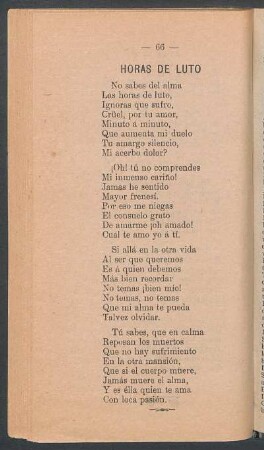 Horas de luto