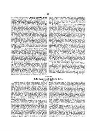 Zehn Jahre nach Häckels Tod : (9. August 1929)