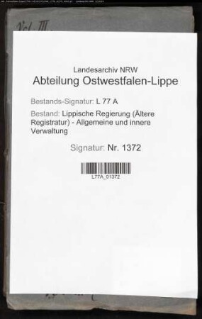 Verwaltung und Rechnungswesen des Damenstifts zu Lippstadt, Bd. 3